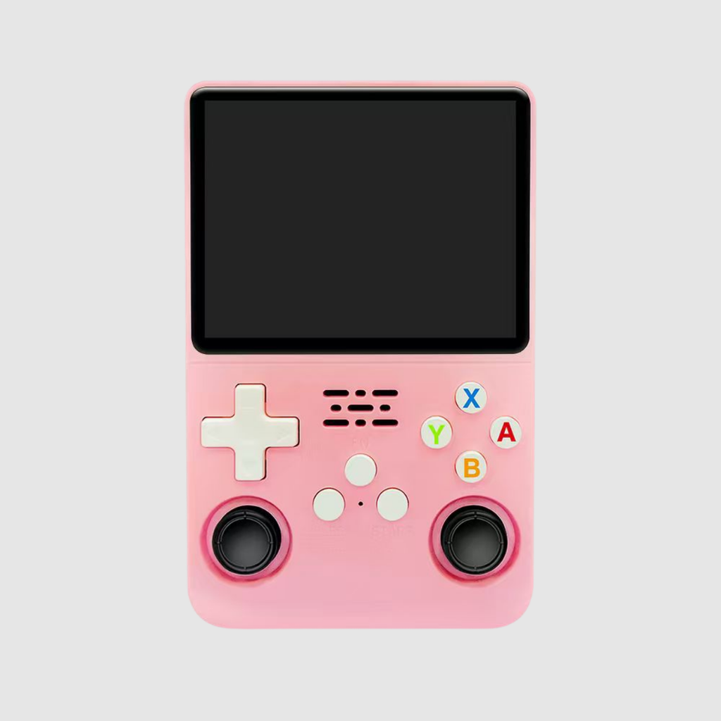 Console Portable Rétro 128 Go – Noir-Rouge