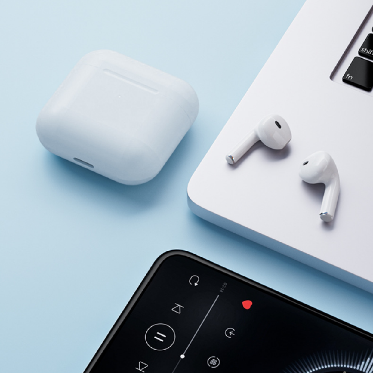 Écouteurs Bluetooth Pro Mini 4 – Sans Fil, Boîtier de Charge